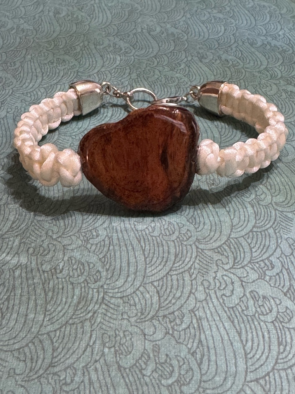 HANDMADE PINE BRANCH BURL BRACELET
